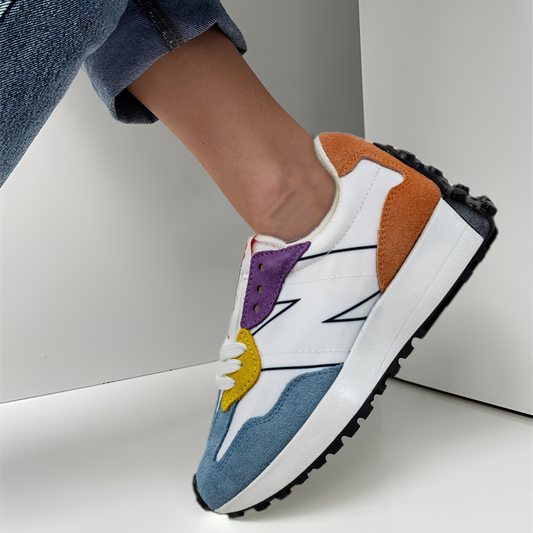 NEW BALANCE 327 - VISTOSO BLANCO