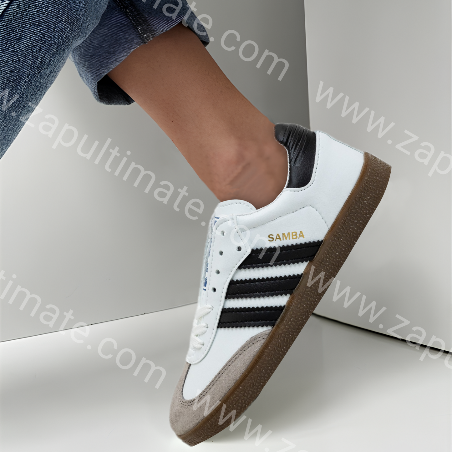 ADIDAS SAMBA - BLANCO Y NEGRO