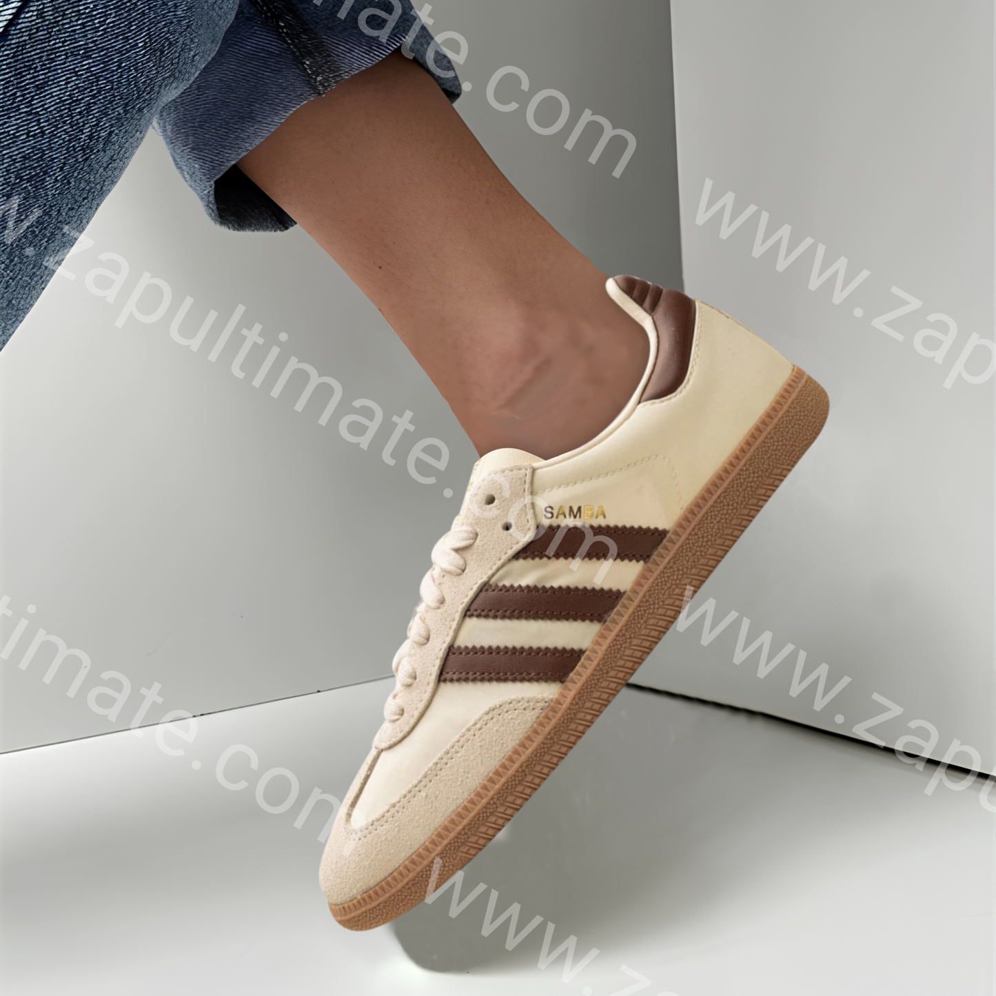 ADIDAS SAMBA BEIGE MARRÓN